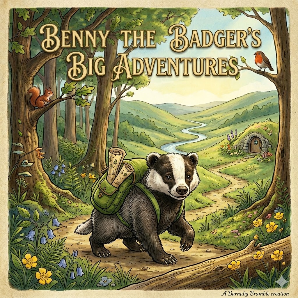 Benny the Brave Badger's Big Adventure